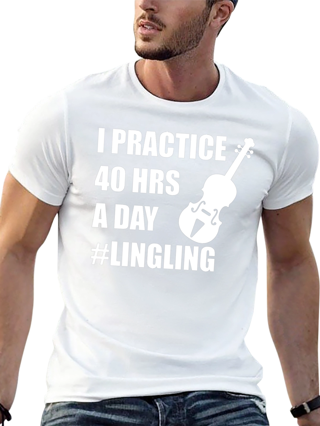 I Practice 40 Hours A Day Ling Ling T-Shirt