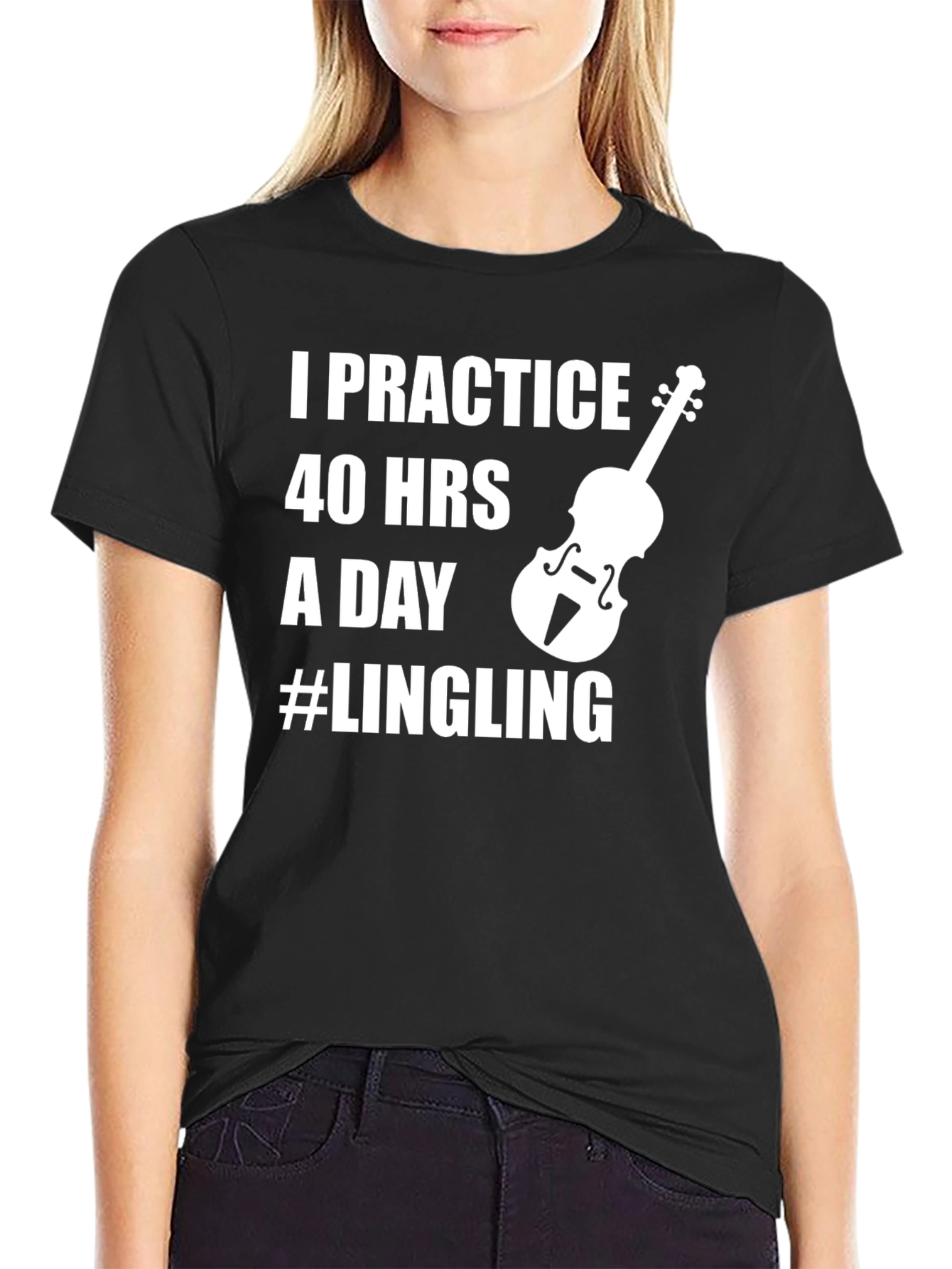 I Practice 40 Hours A Day Ling Ling T-Shirt