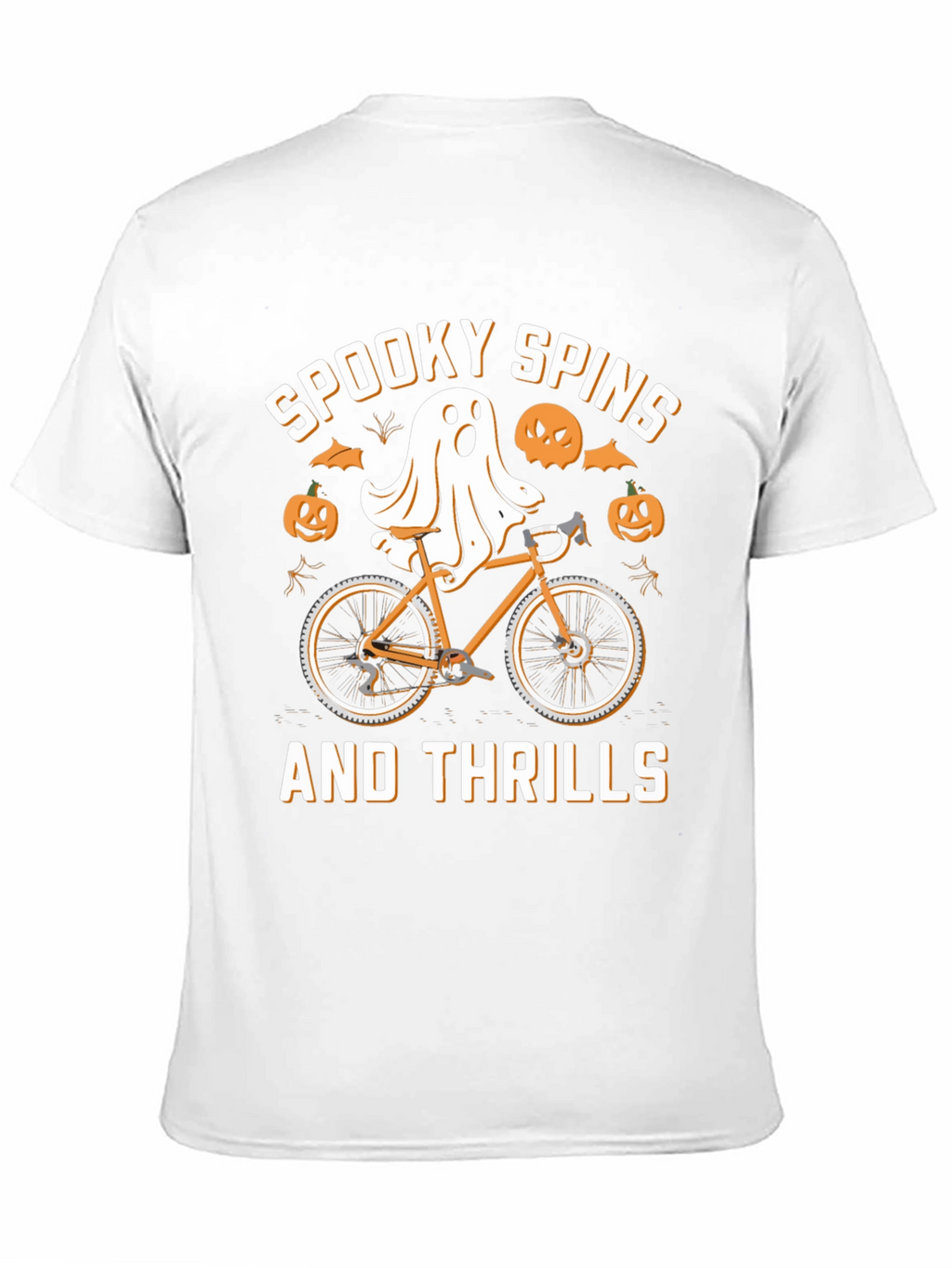 Spooky Spins Halloween Graphic T-Shirt