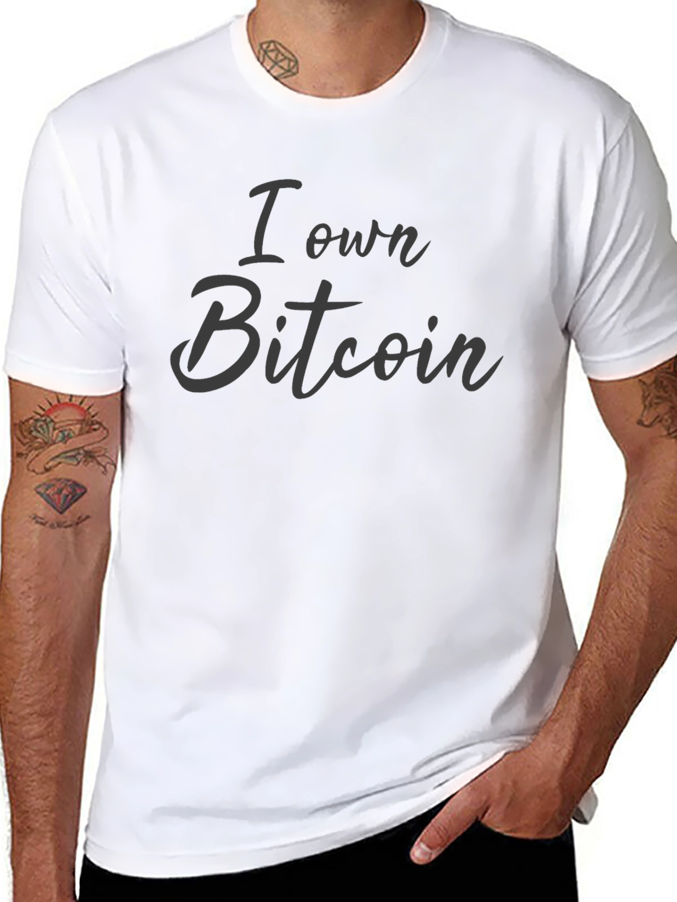 I Own Bitcoin Graphic Tee