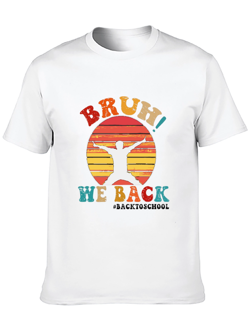 Bruh! We Back T-Shirt Retro Style