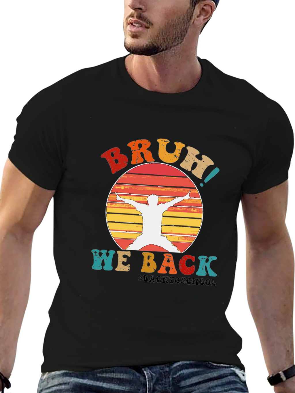 Bruh! We Back T-Shirt Retro Style
