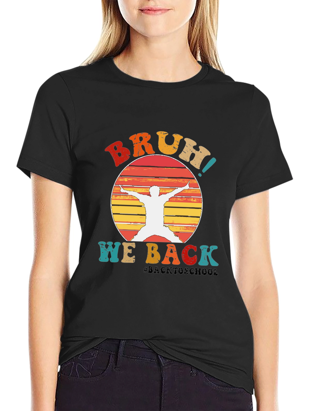 Bruh! We Back T-Shirt Retro Style