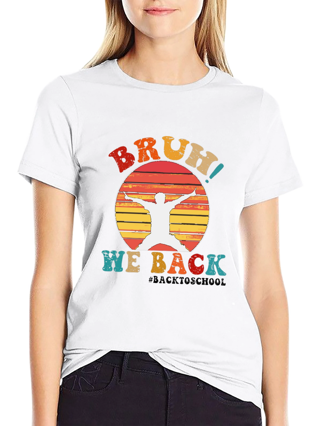 Bruh! We Back T-Shirt Retro Style