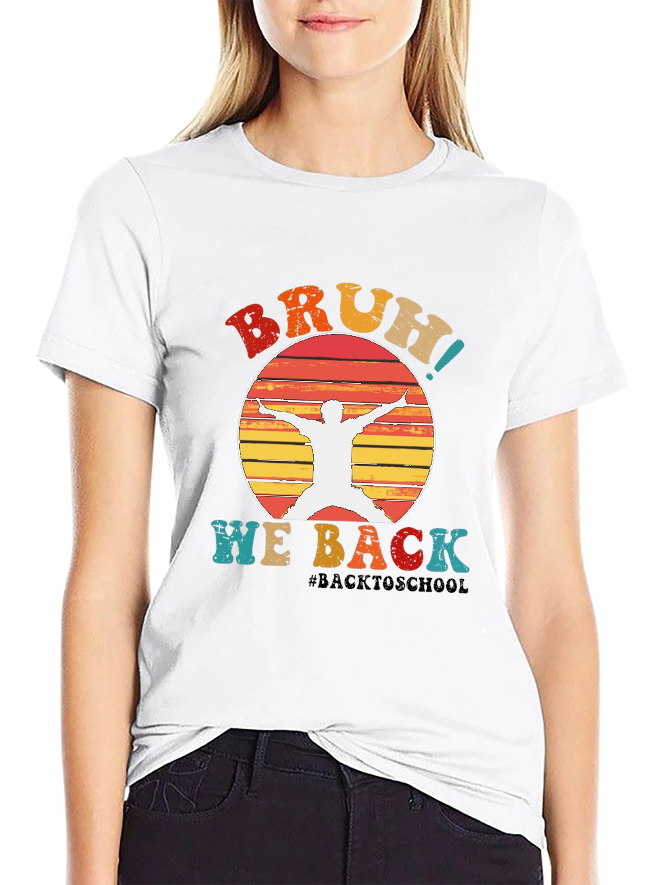 Bruh! We Back T-Shirt Retro Style
