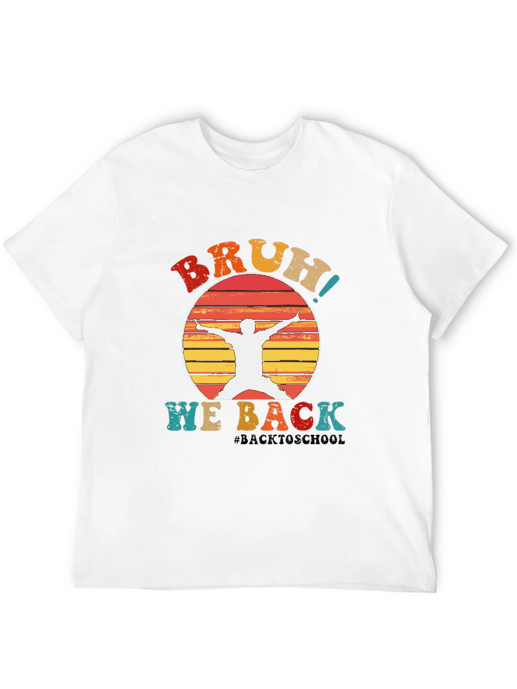 Bruh! We Back T-Shirt Retro Style