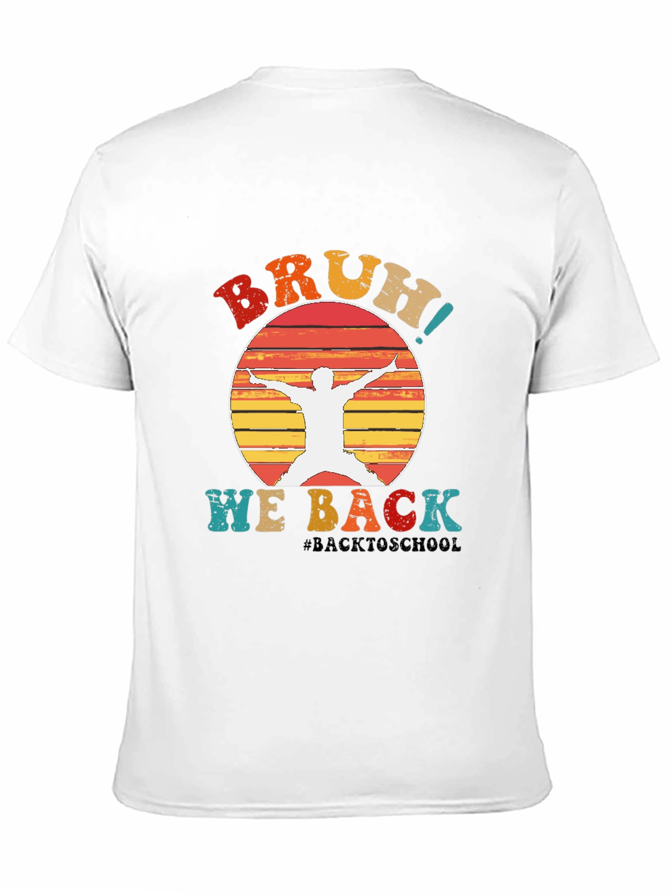 Bruh! We Back T-Shirt Retro Style