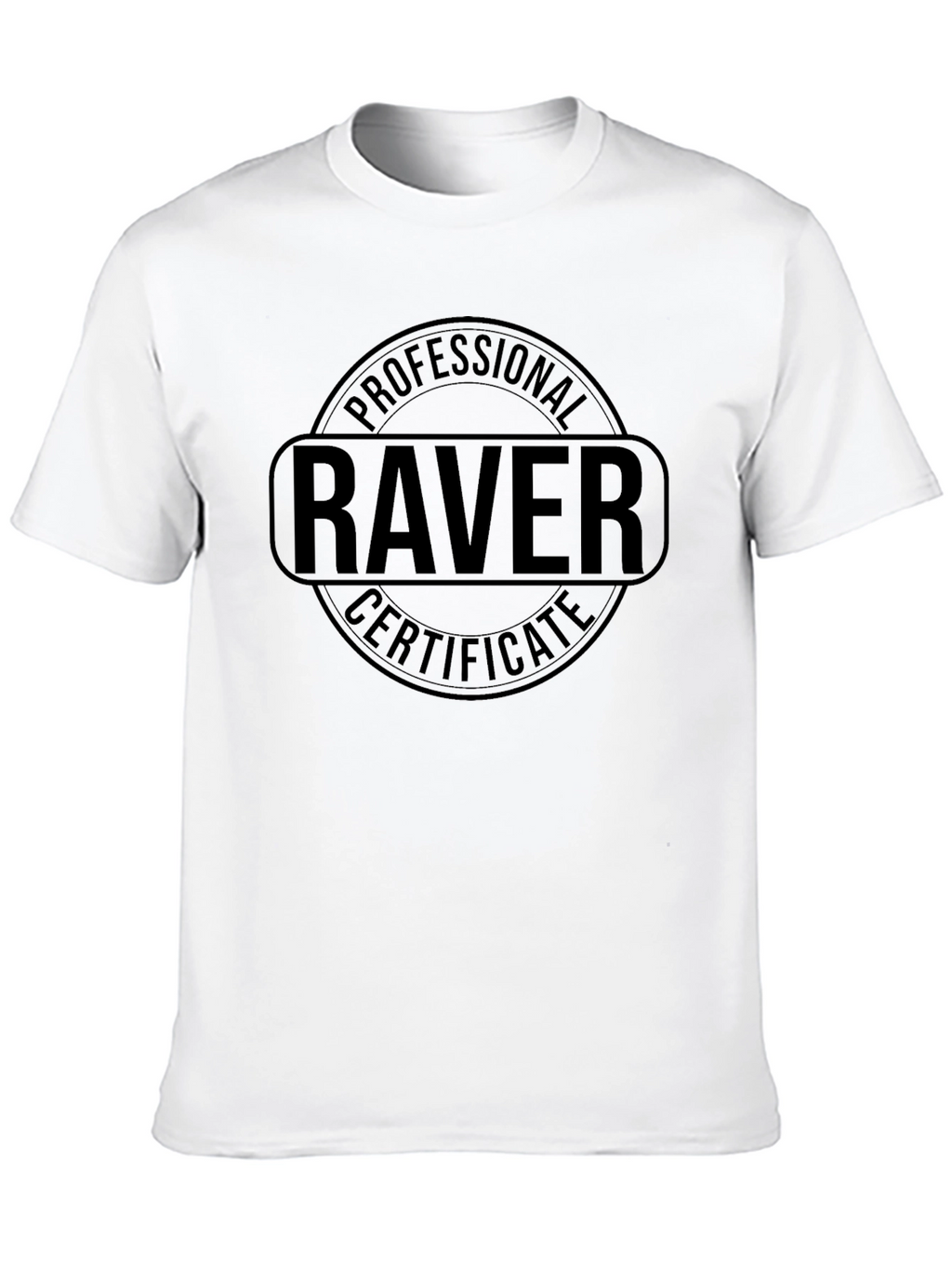 Professional Raver Certificate Graphic Tee