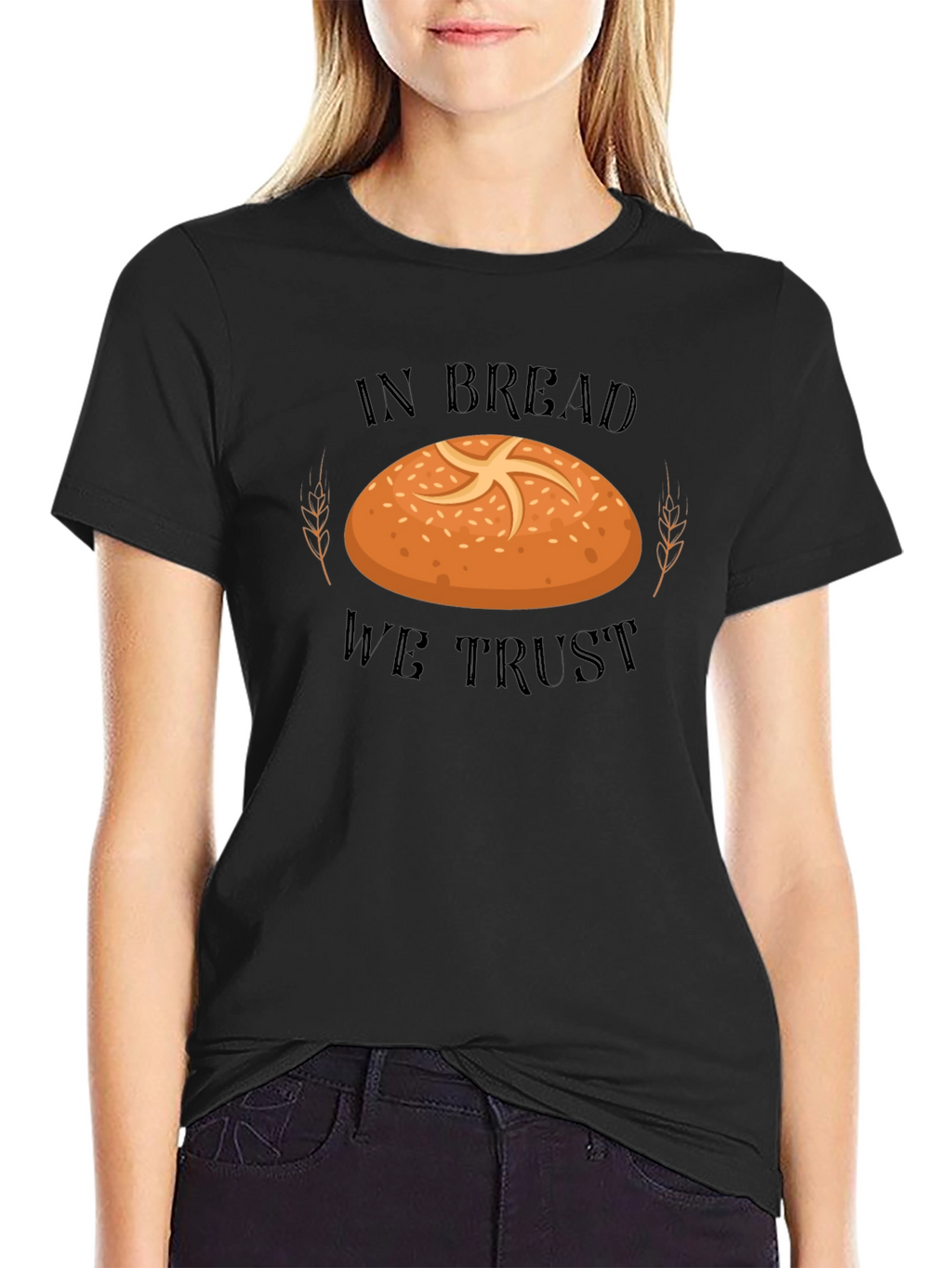 In Bread We Trust T-Shirt - Funny Baker Tee