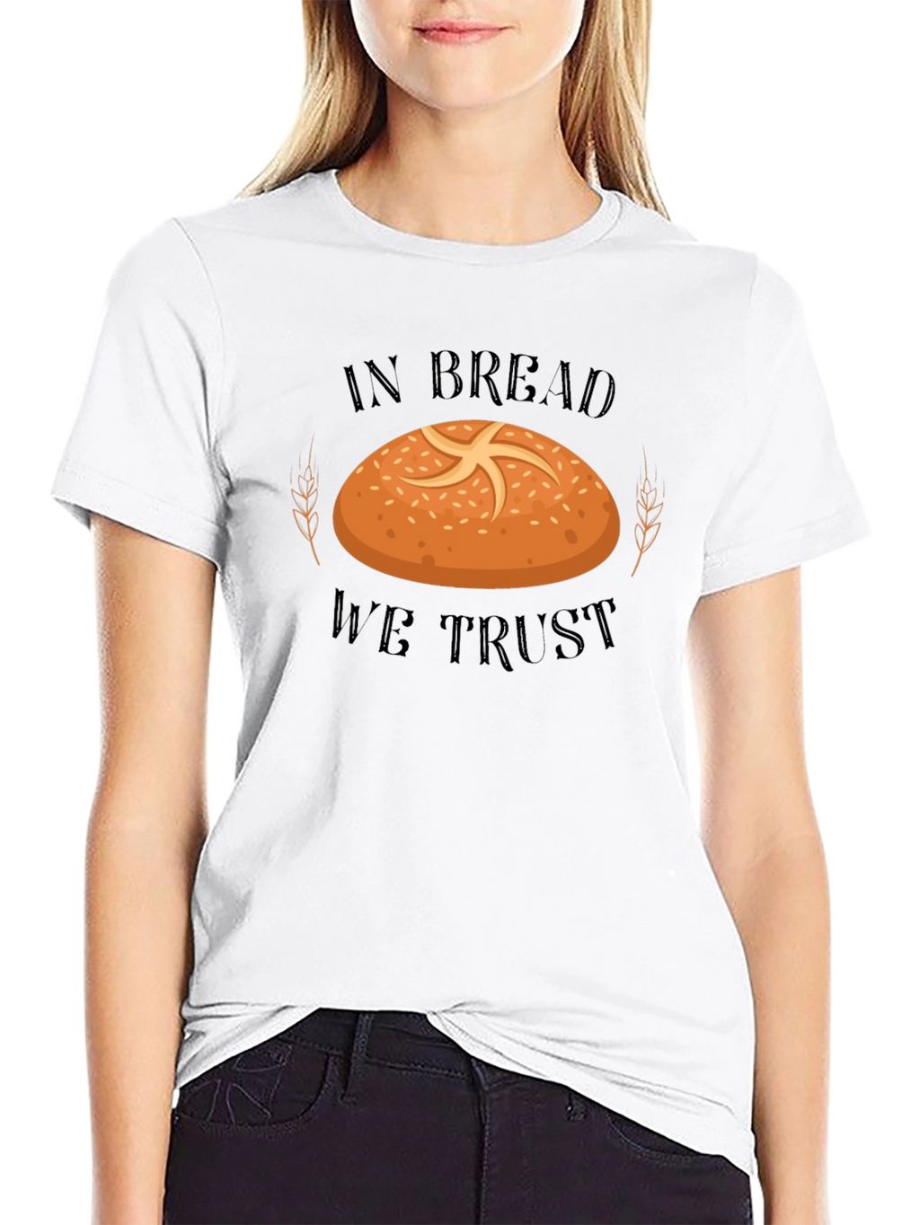 In Bread We Trust T-Shirt - Funny Baker Tee