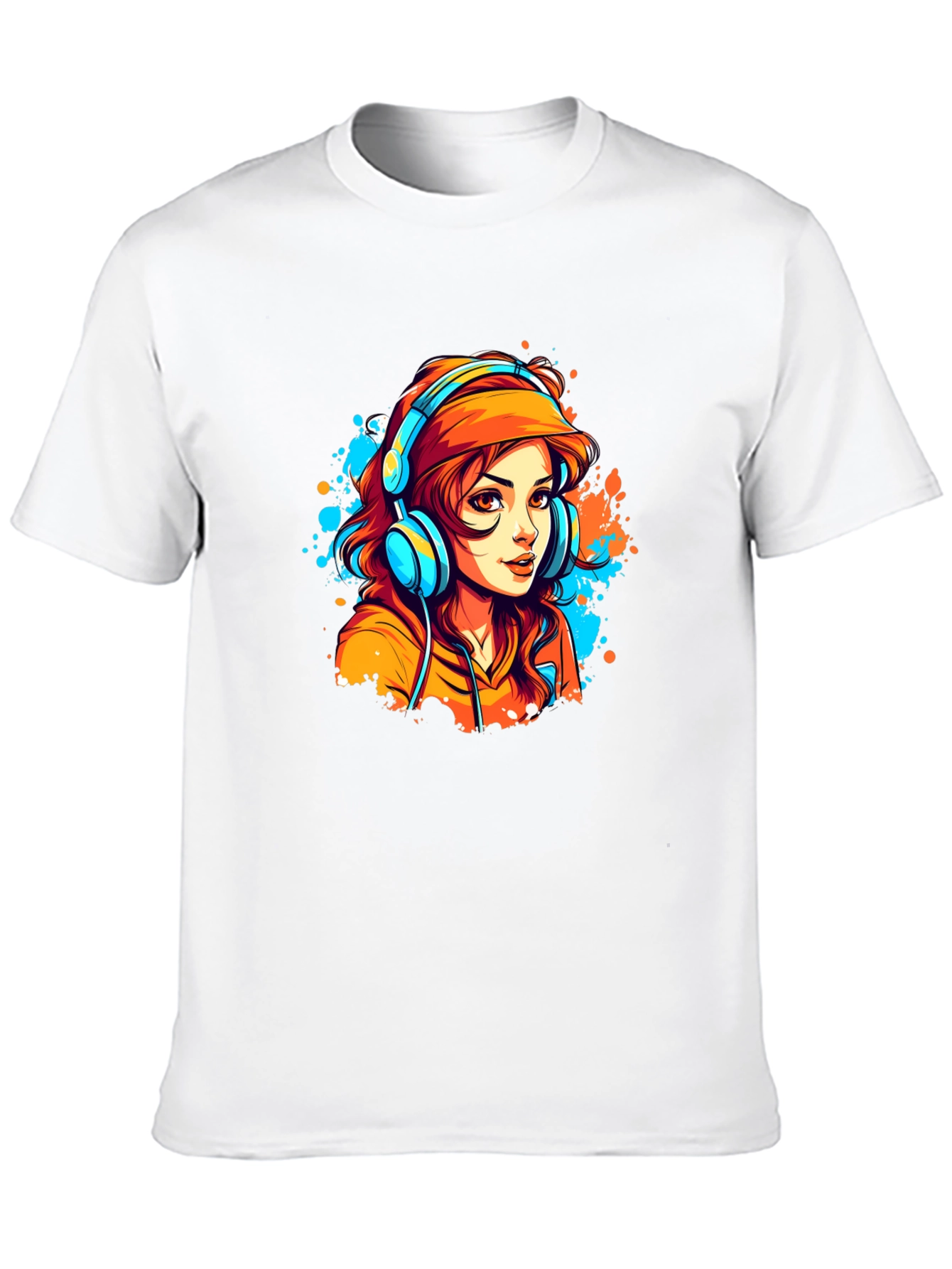 Cool Girl Graphic Tee - Black Cotton Blend T-Shirt