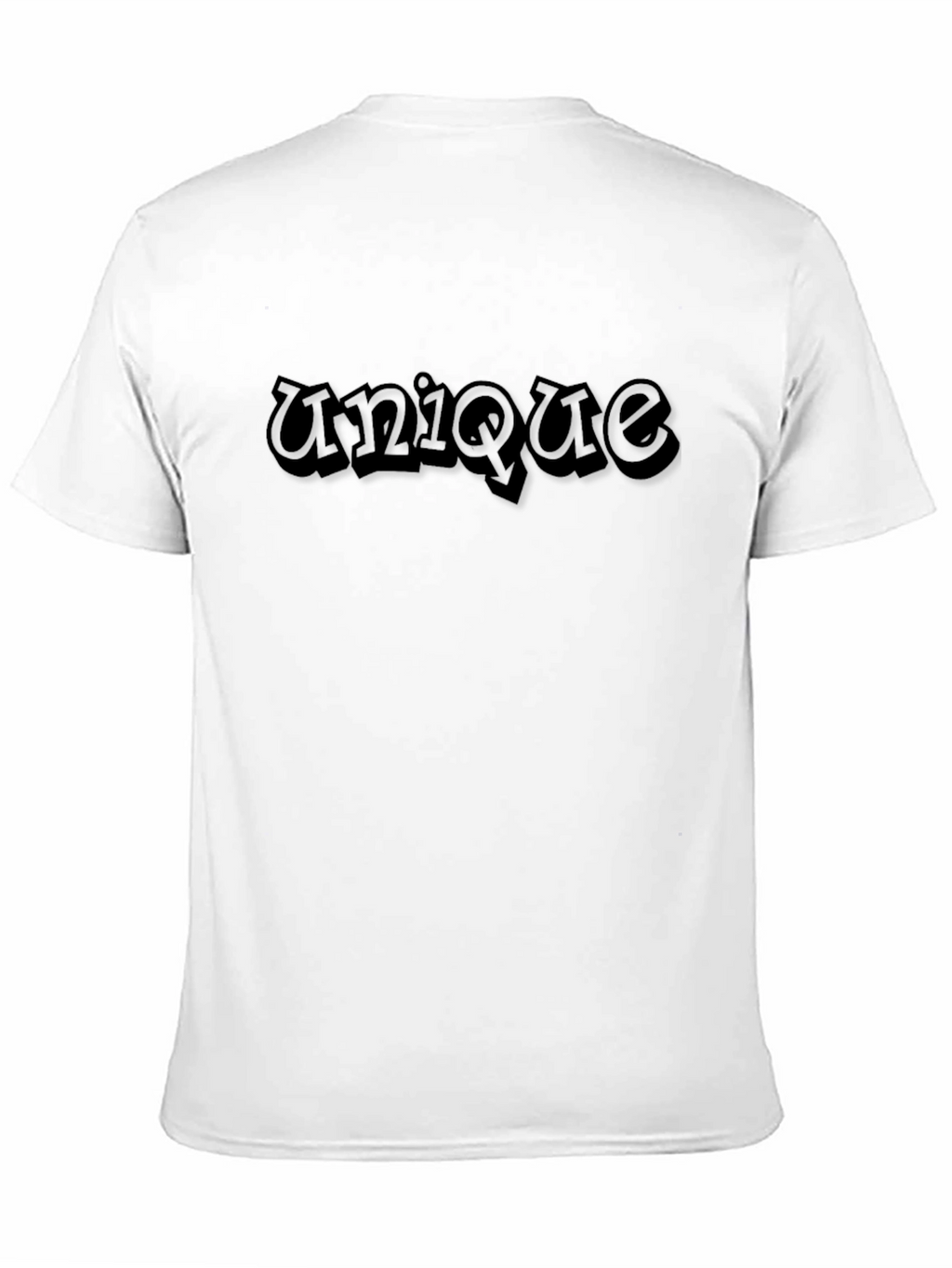 Unique Black Graphic T-Shirt