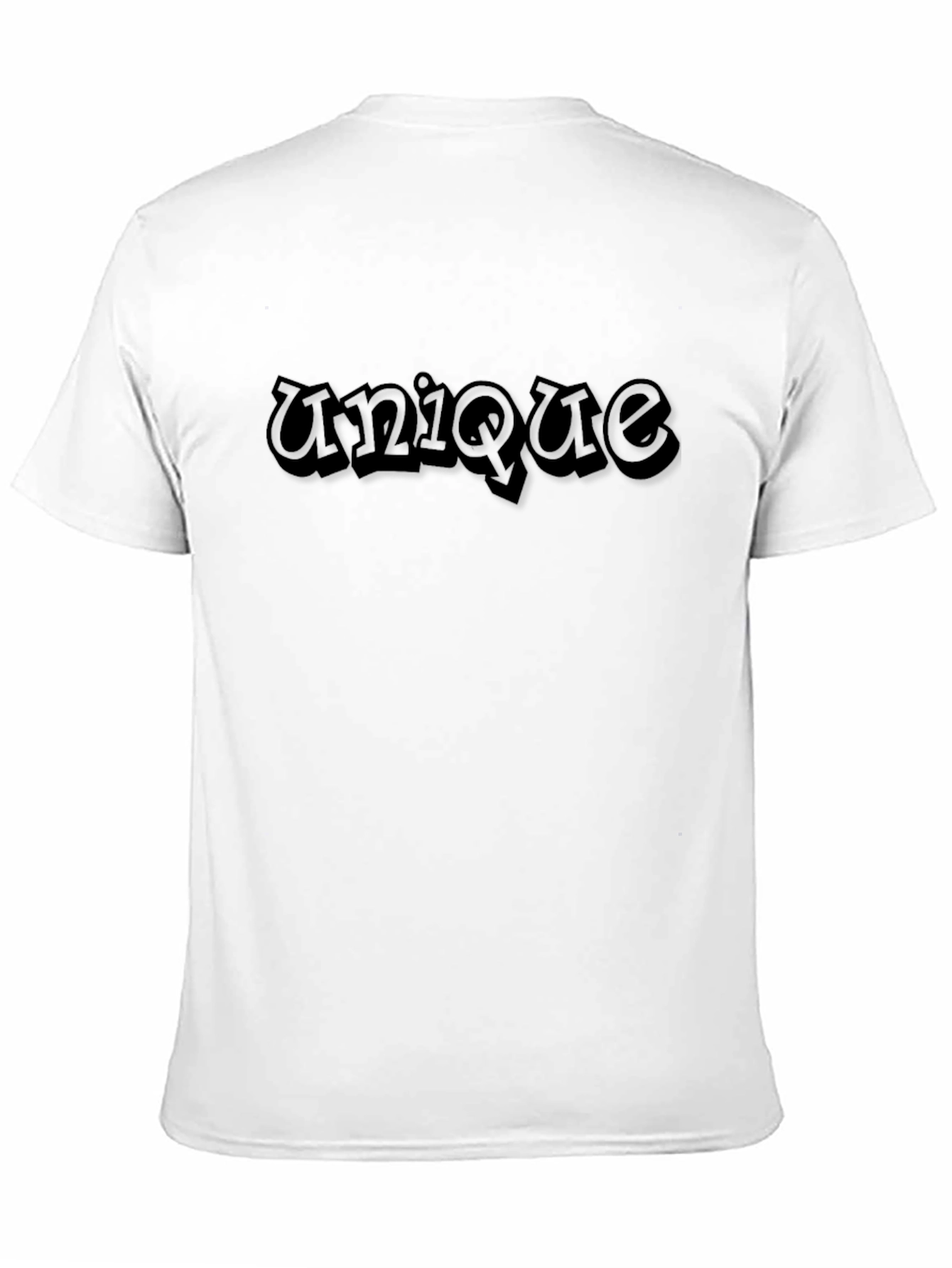 Unique Black Graphic T-Shirt