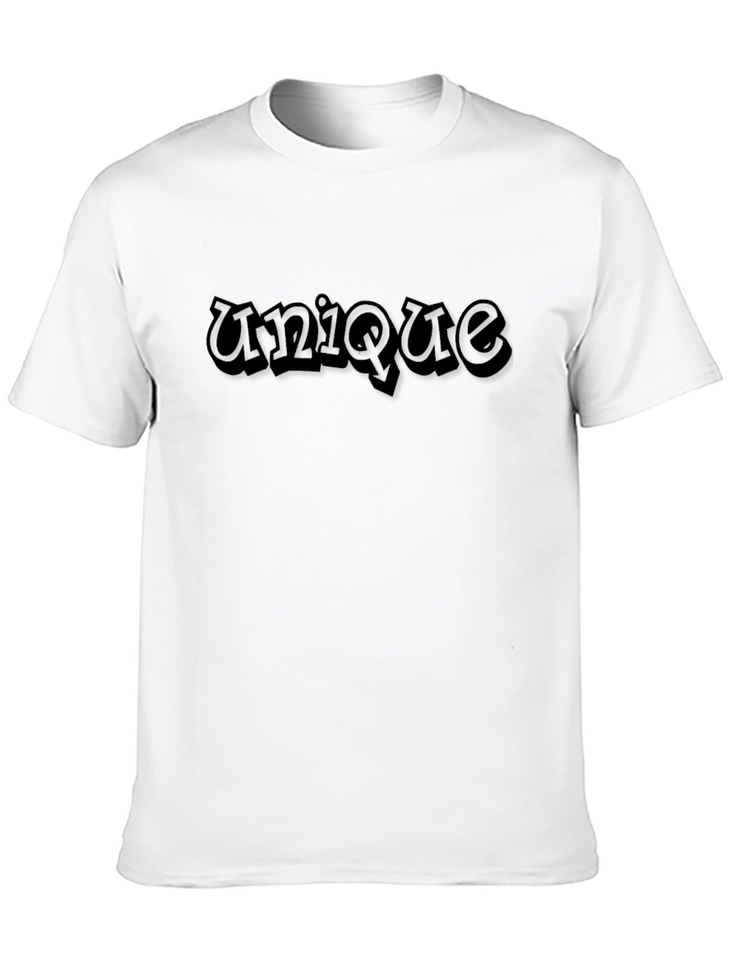 Unique Black Graphic T-Shirt