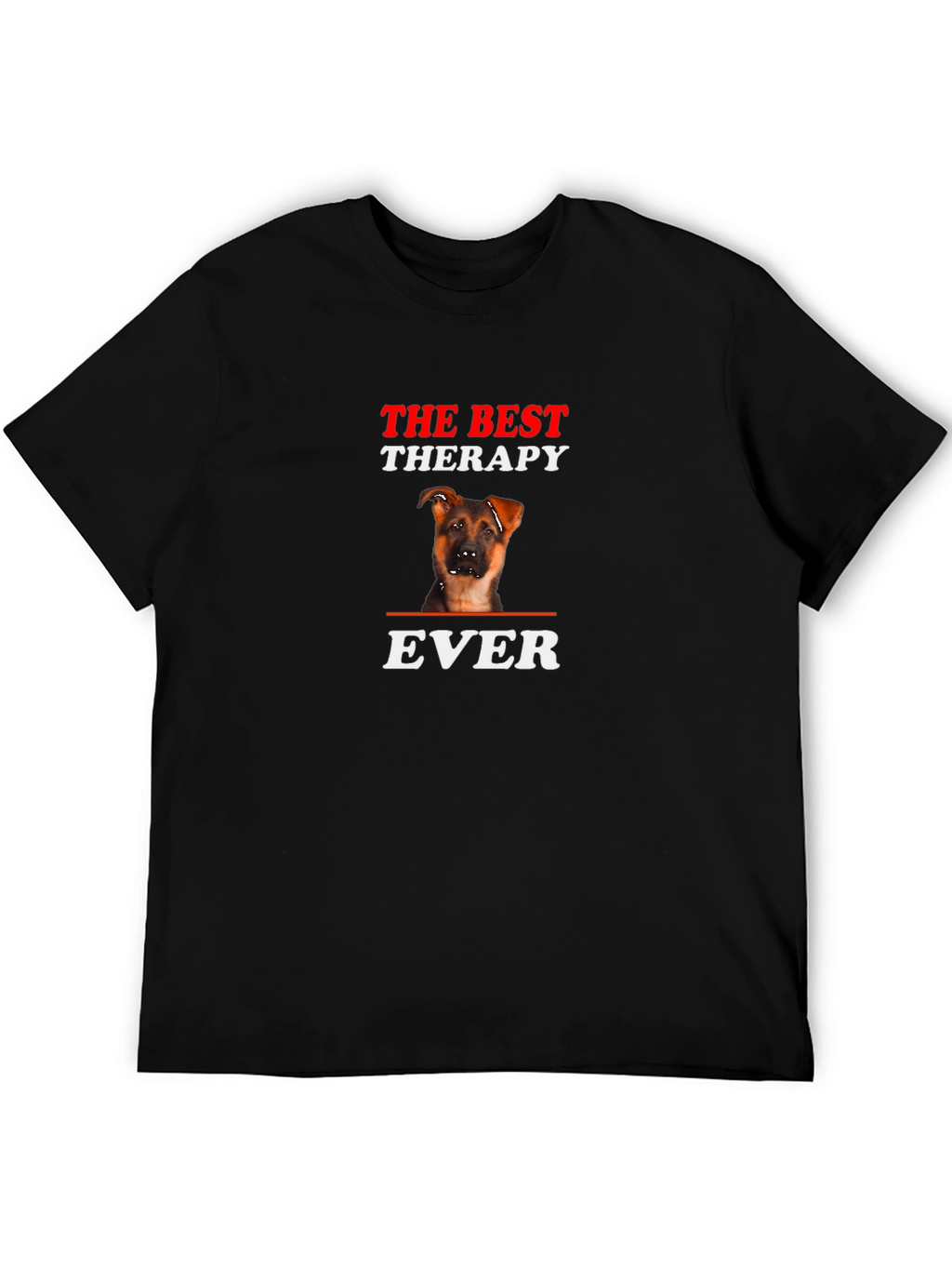 Best Therapy Dog T-Shirt - German Shepherd Puppy