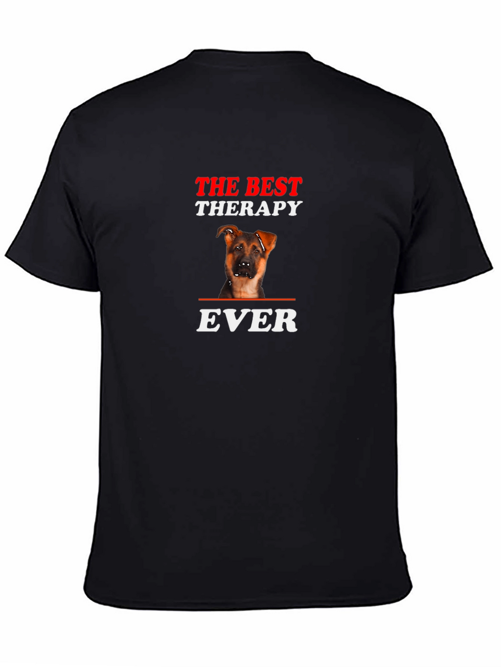 Best Therapy Dog T-Shirt - German Shepherd Puppy