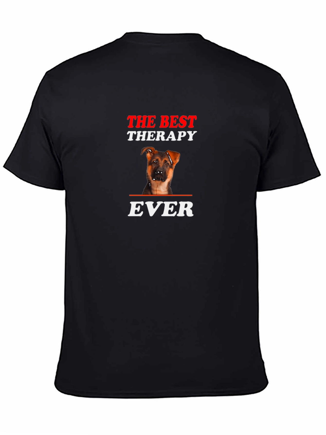 Best Therapy Dog T-Shirt - German Shepherd Puppy