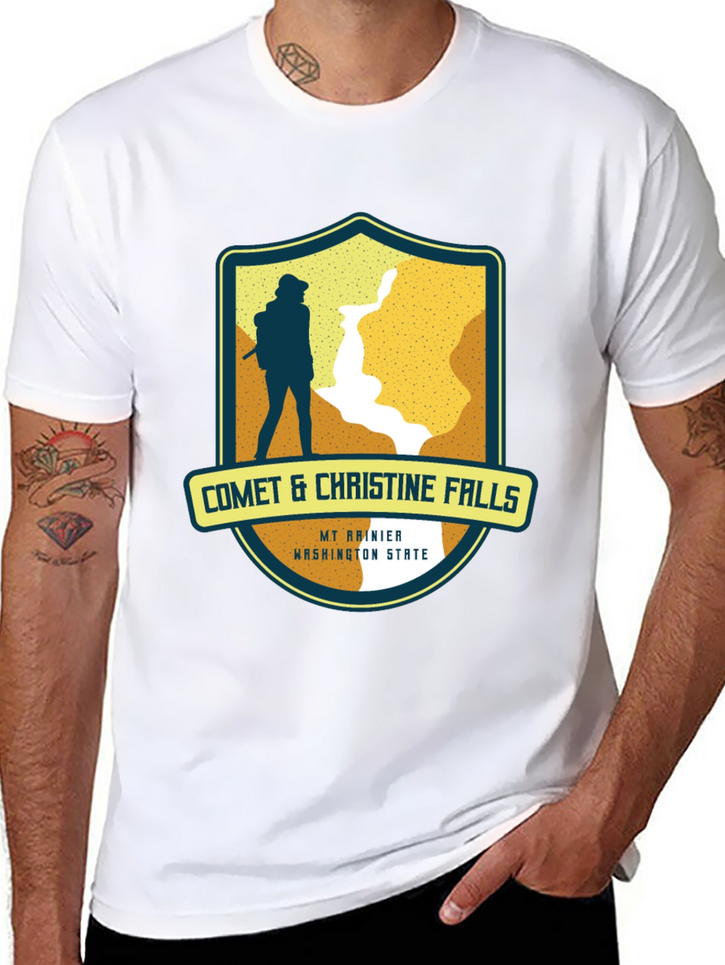 Comet & Christine Falls Hiking T-Shirt