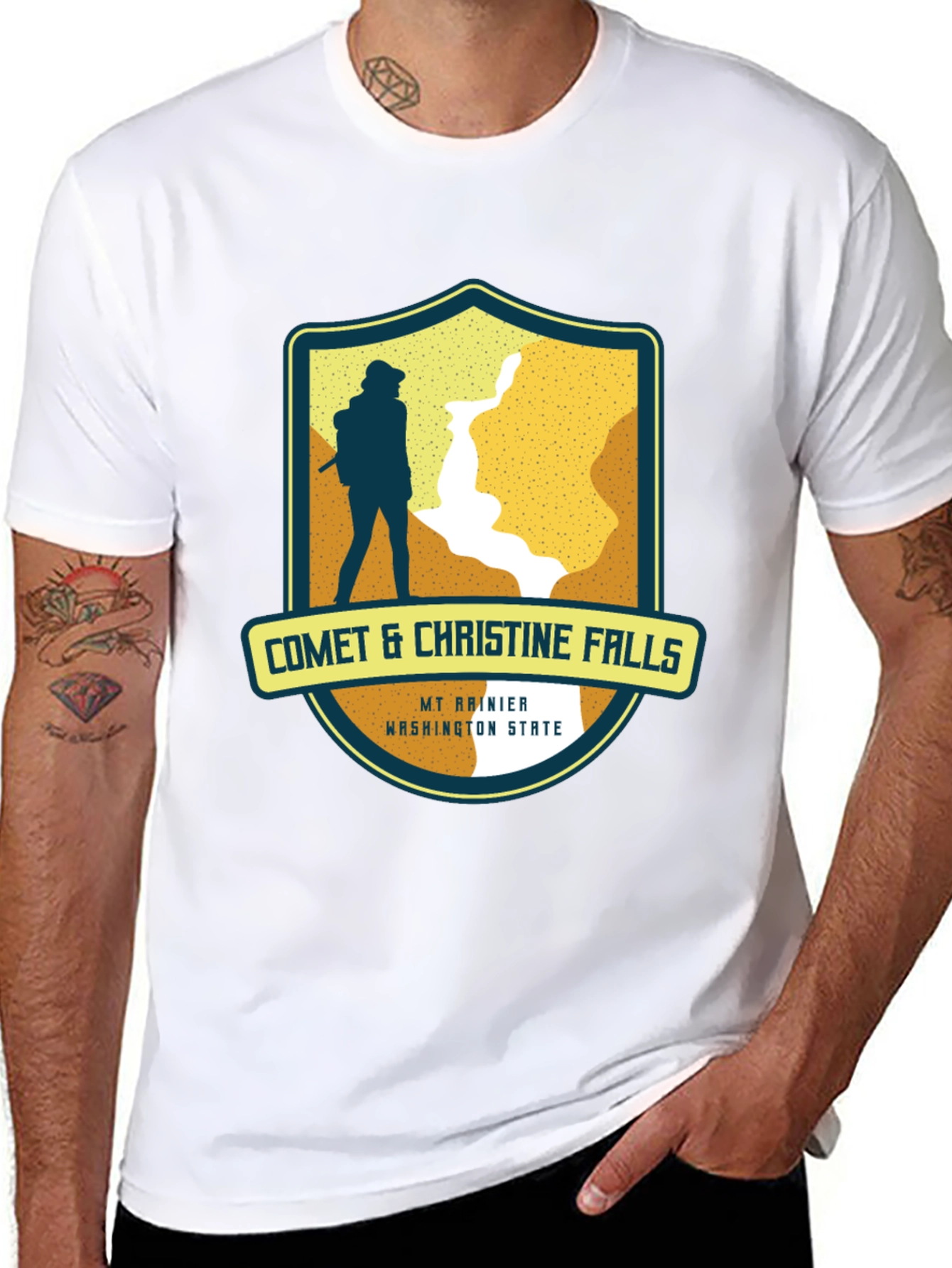 Comet & Christine Falls Hiking T-Shirt