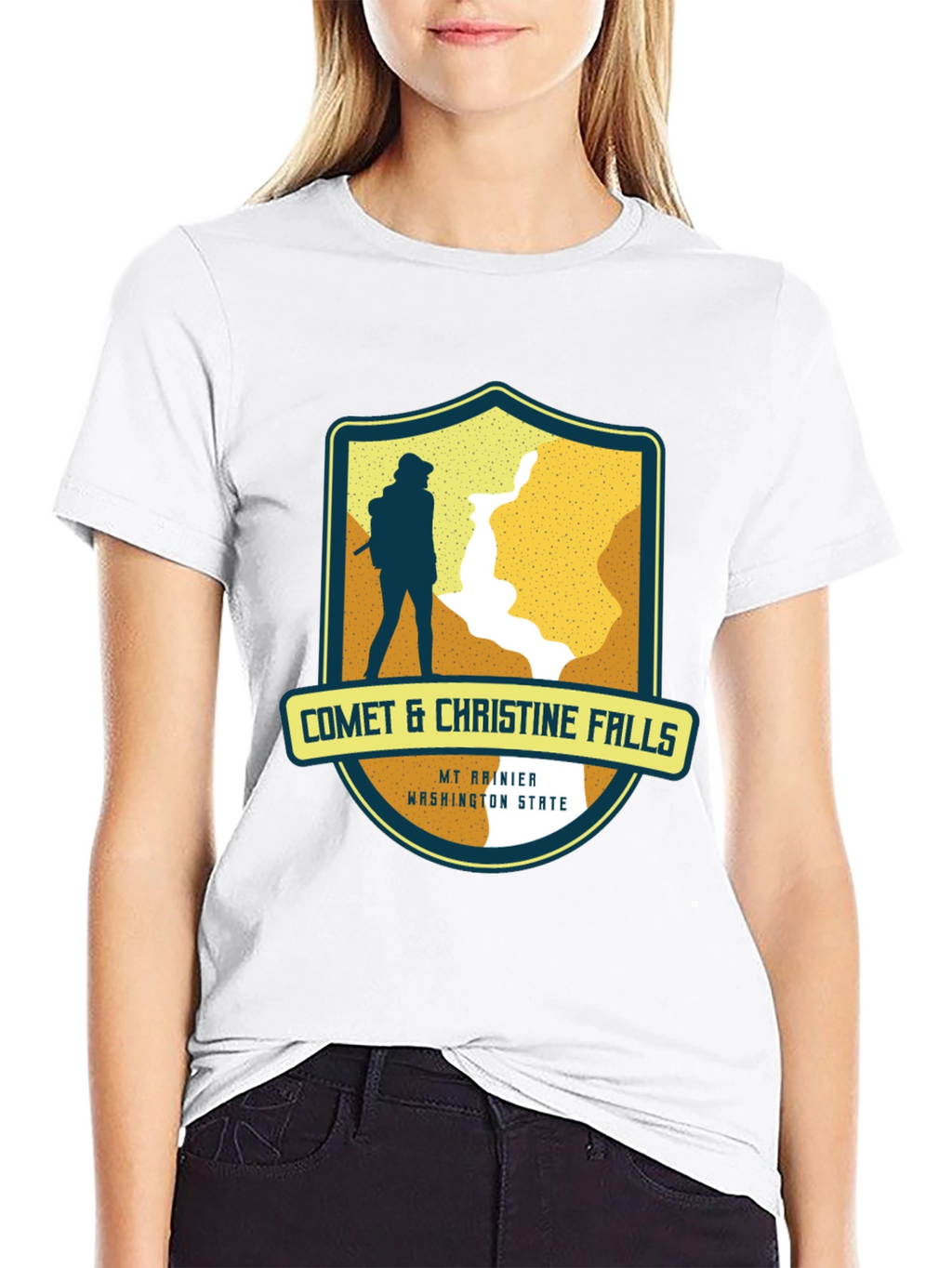 Comet & Christine Falls Hiking T-Shirt