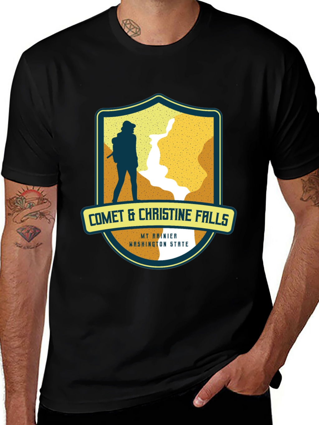 Comet & Christine Falls Hiking T-Shirt