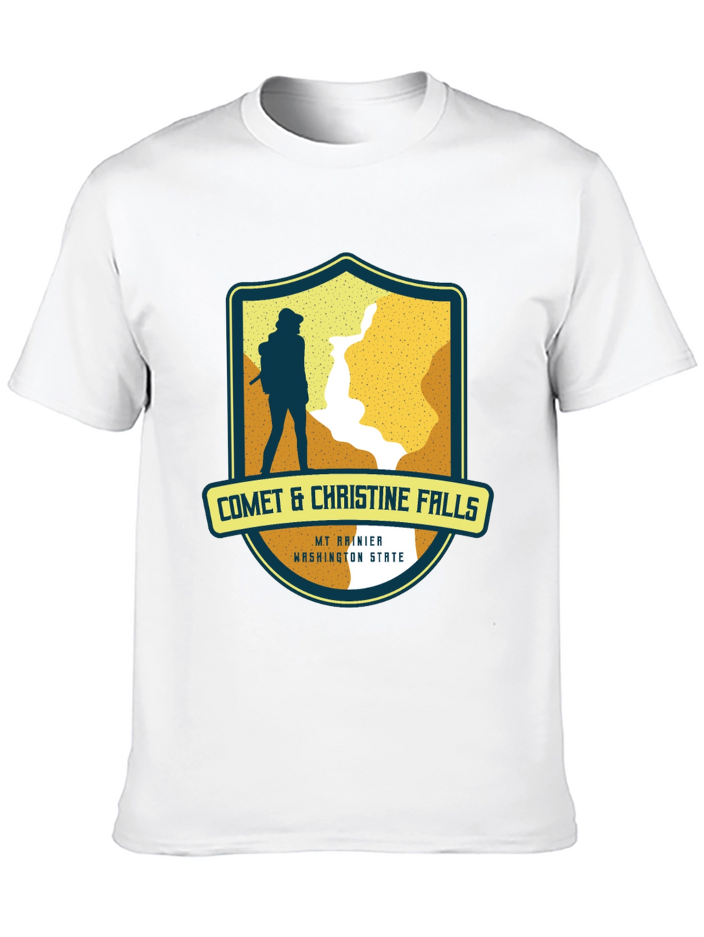 Comet & Christine Falls Hiking T-Shirt