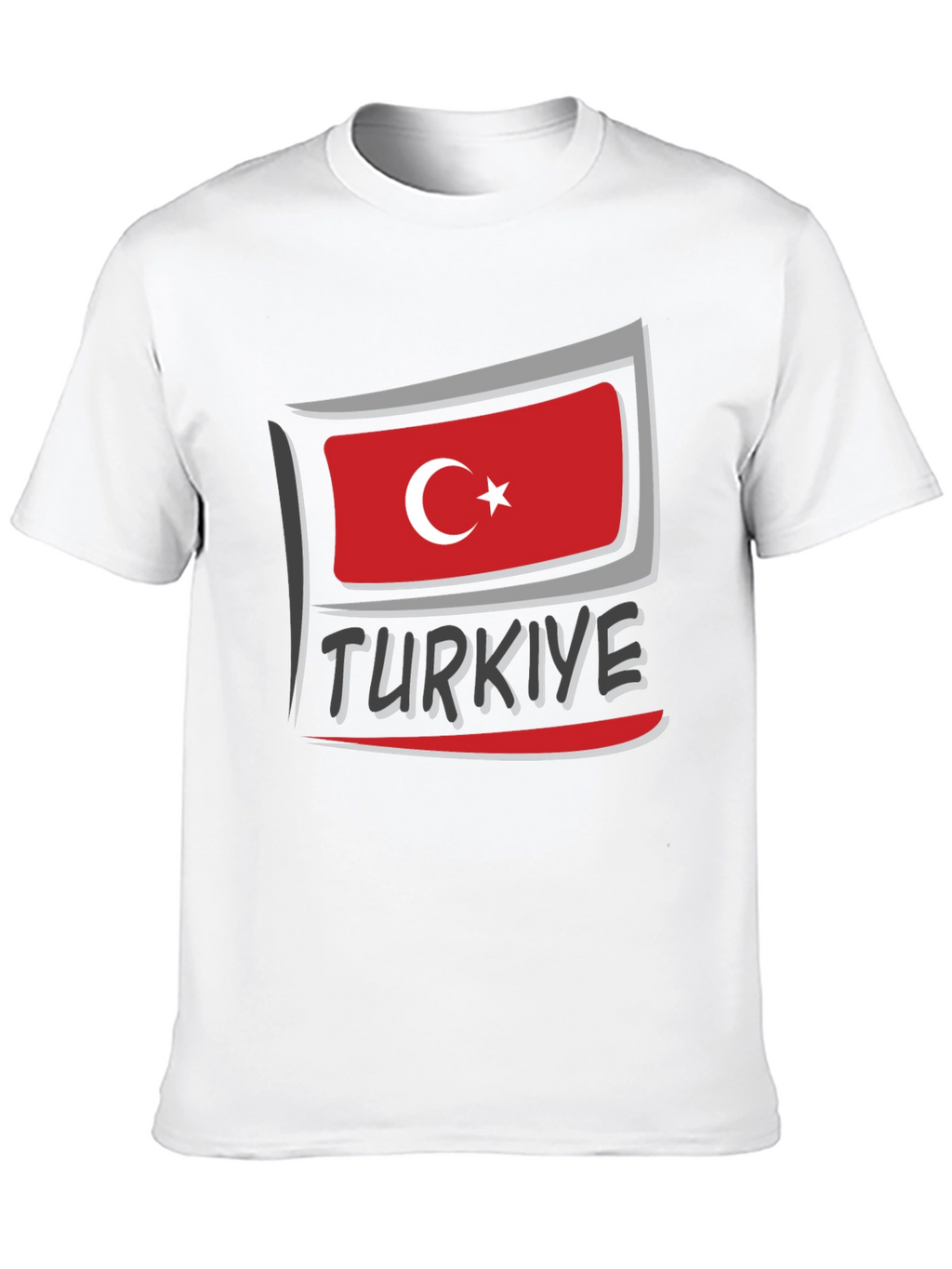 Türkiye Flag Graphic T-Shirt