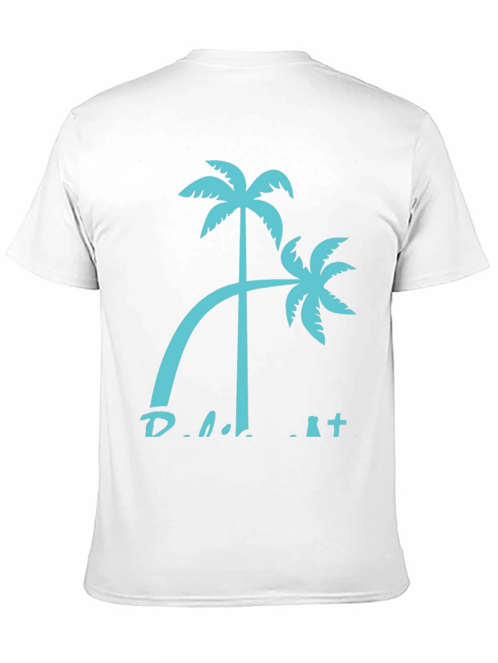 Palm Tree Graphic Black T-Shirt
