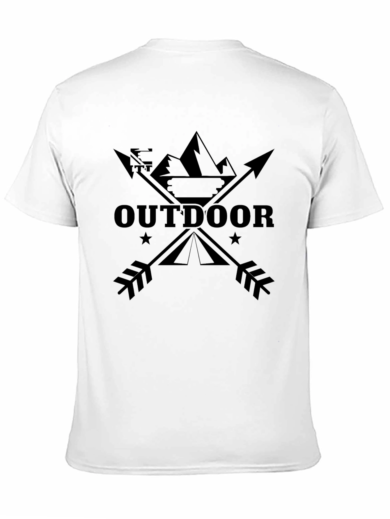 Outdoor Adventure T-Shirt - Mountain Design