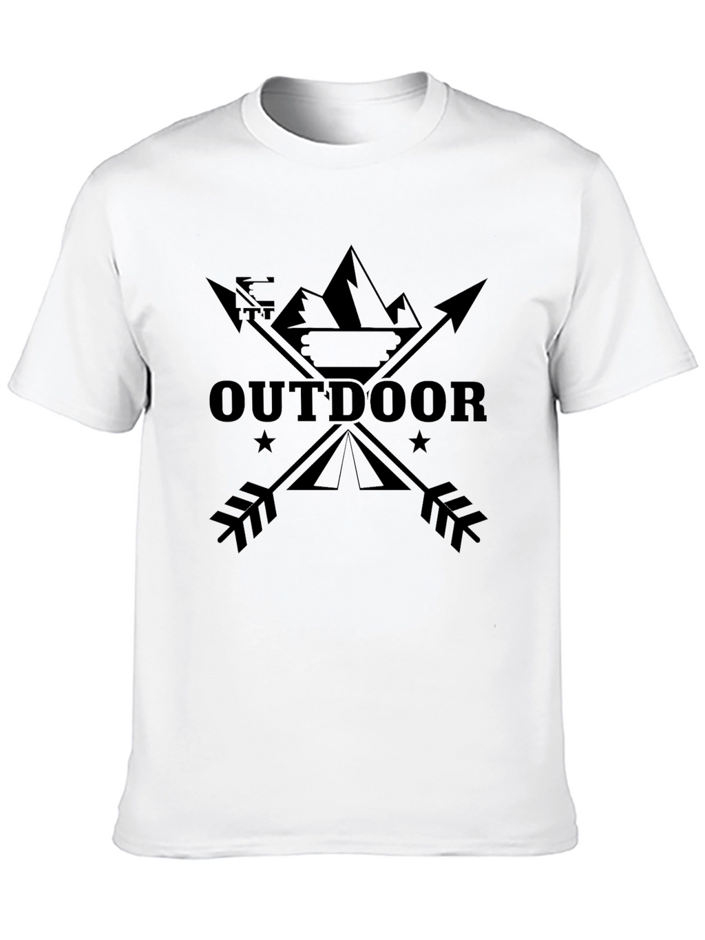 Outdoor Adventure T-Shirt - Mountain Design