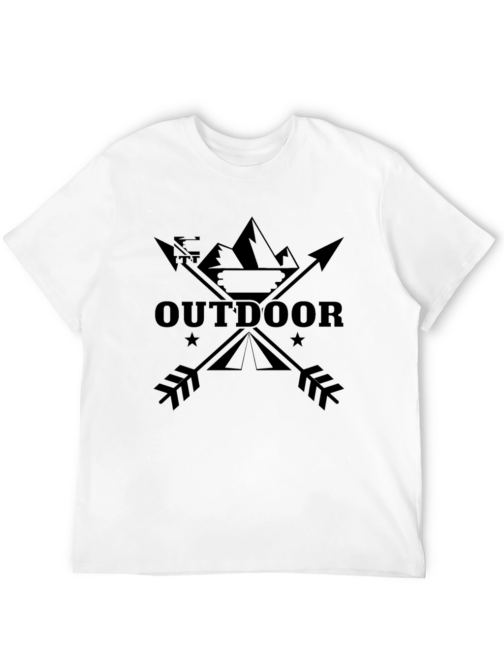 Outdoor Adventure T-Shirt - Mountain Design