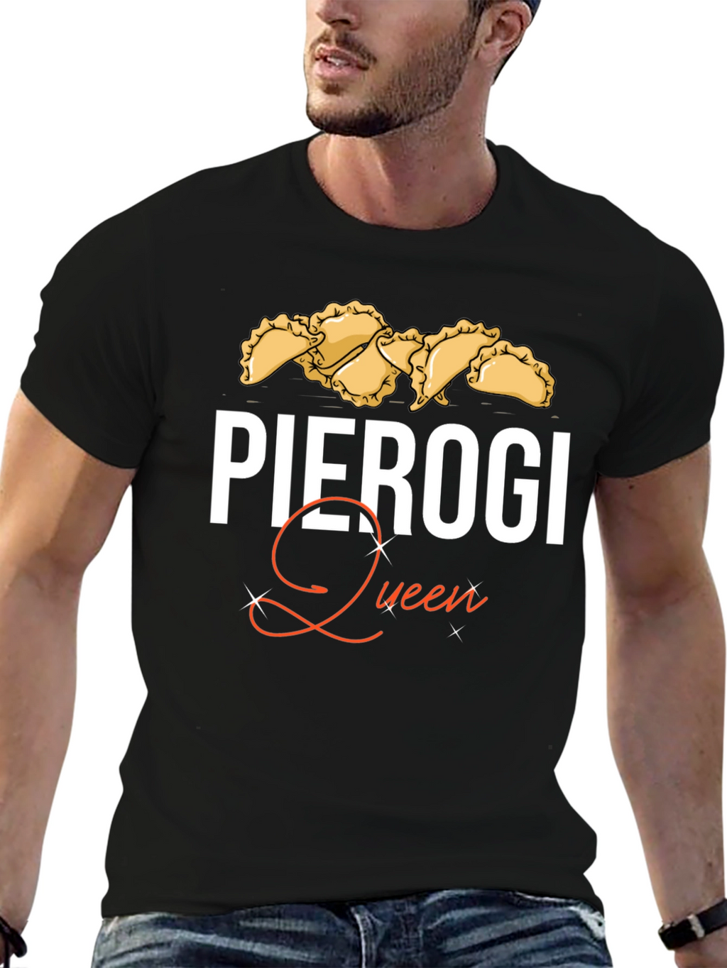 Pierogi Queen T-Shirt - Comfort & Style