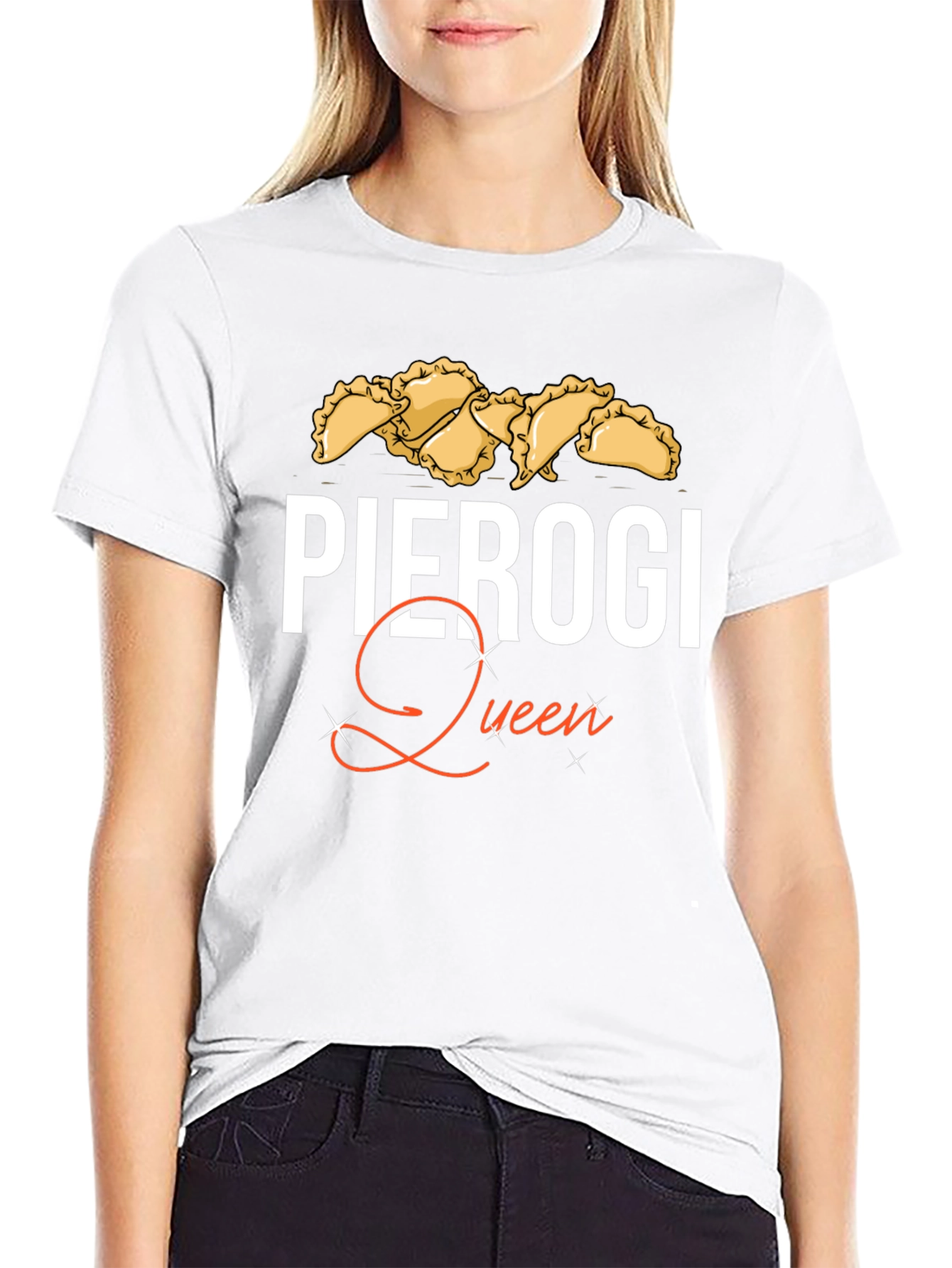 Pierogi Queen T-Shirt - Comfort & Style
