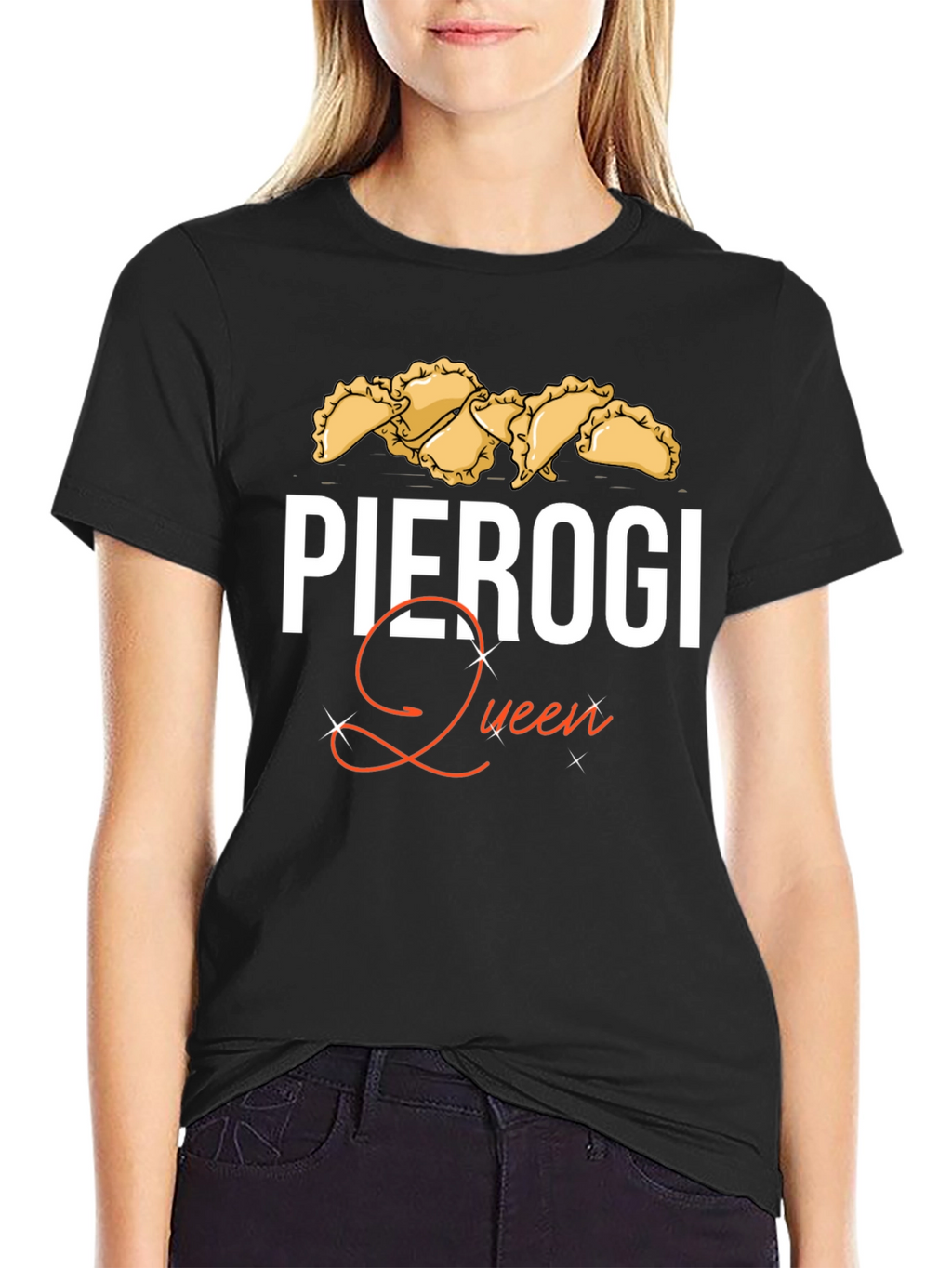 Pierogi Queen T-Shirt - Comfort & Style
