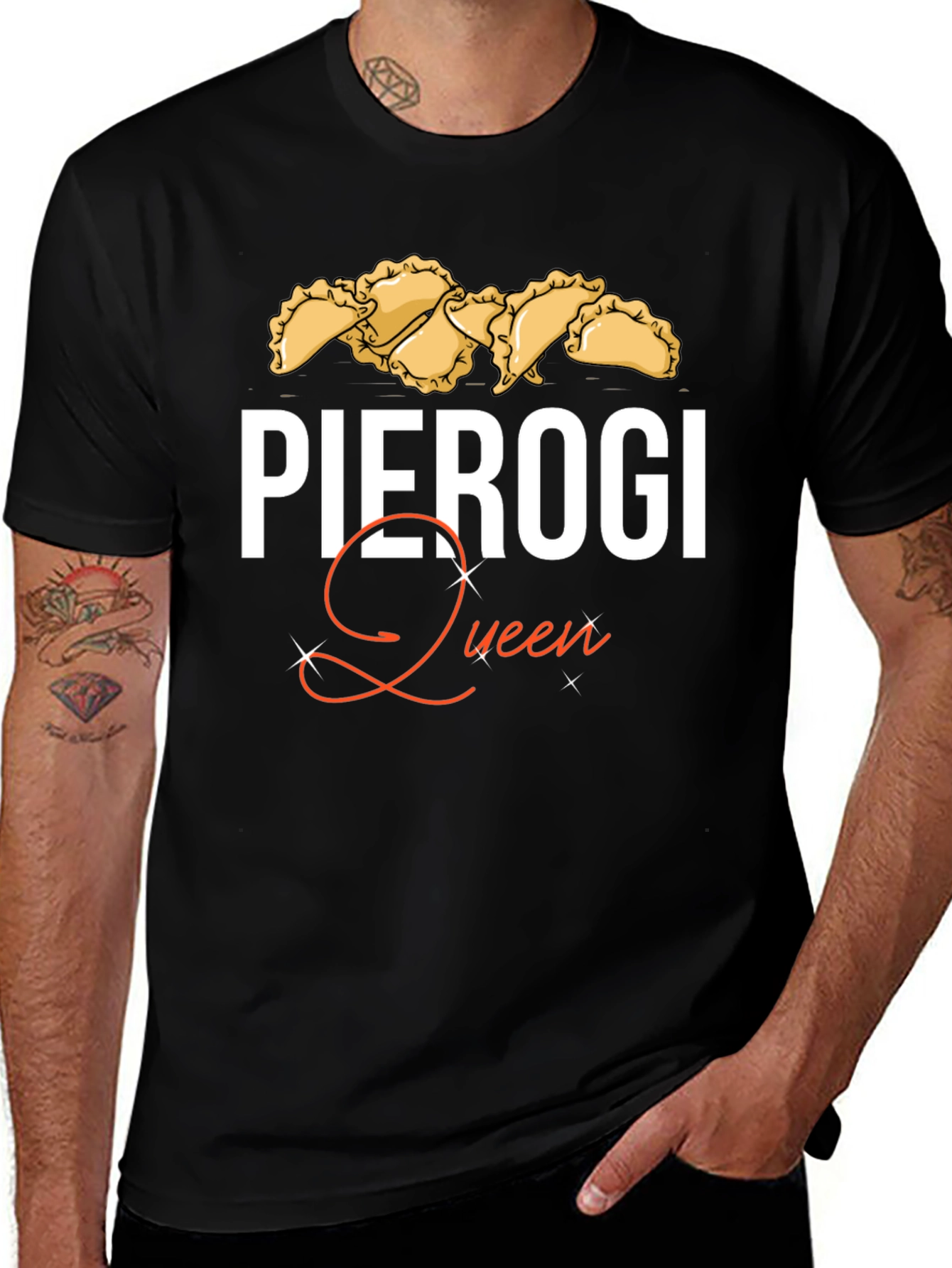 Pierogi Queen T-Shirt - Comfort & Style