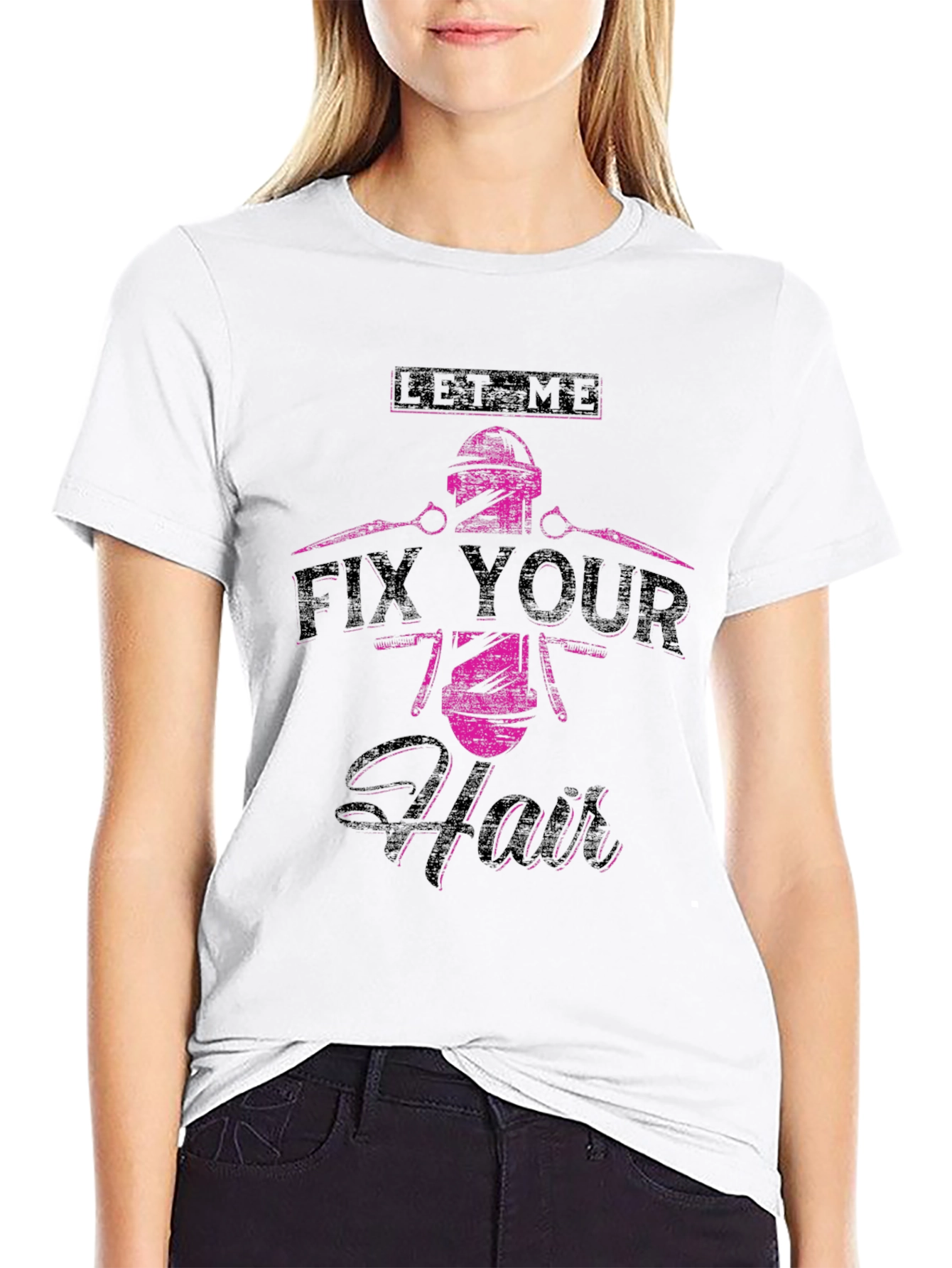 Let Me Fix Your Hair Barber T-Shirt