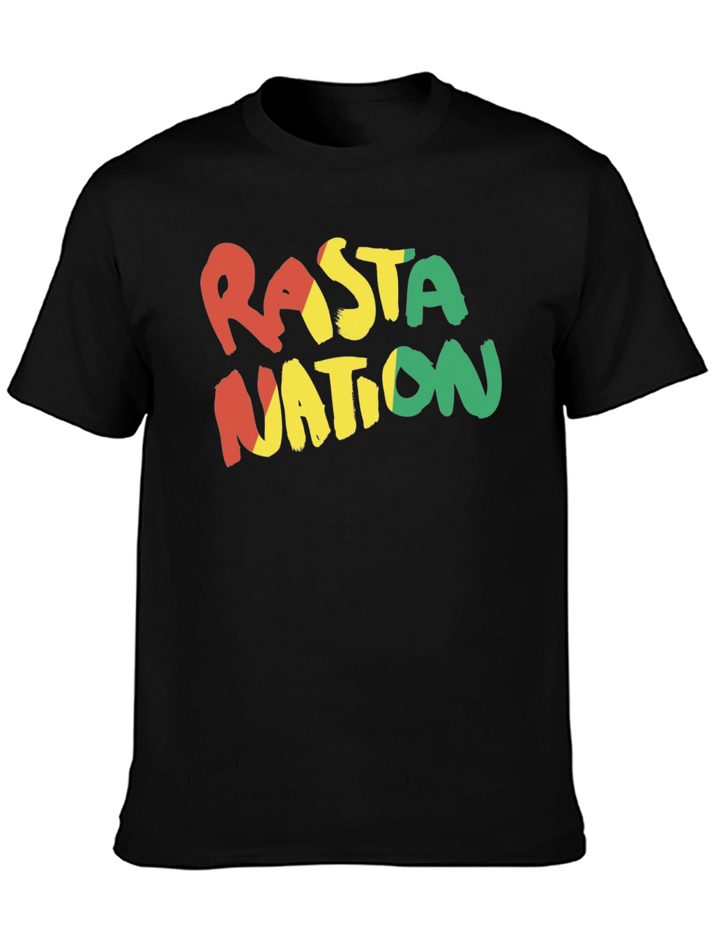 Rasta Nation Black T-Shirt