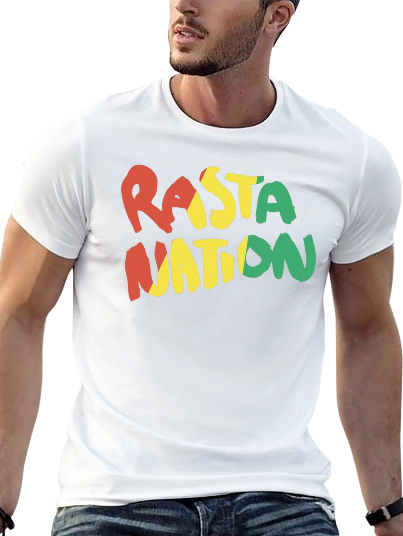 Rasta Nation Black T-Shirt