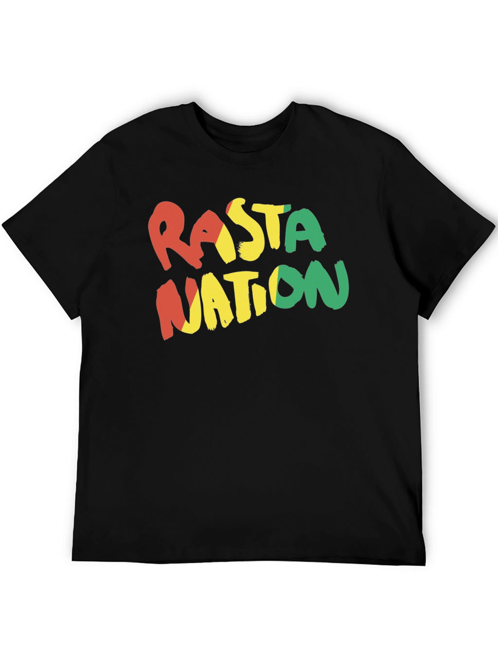 Rasta Nation Black T-Shirt