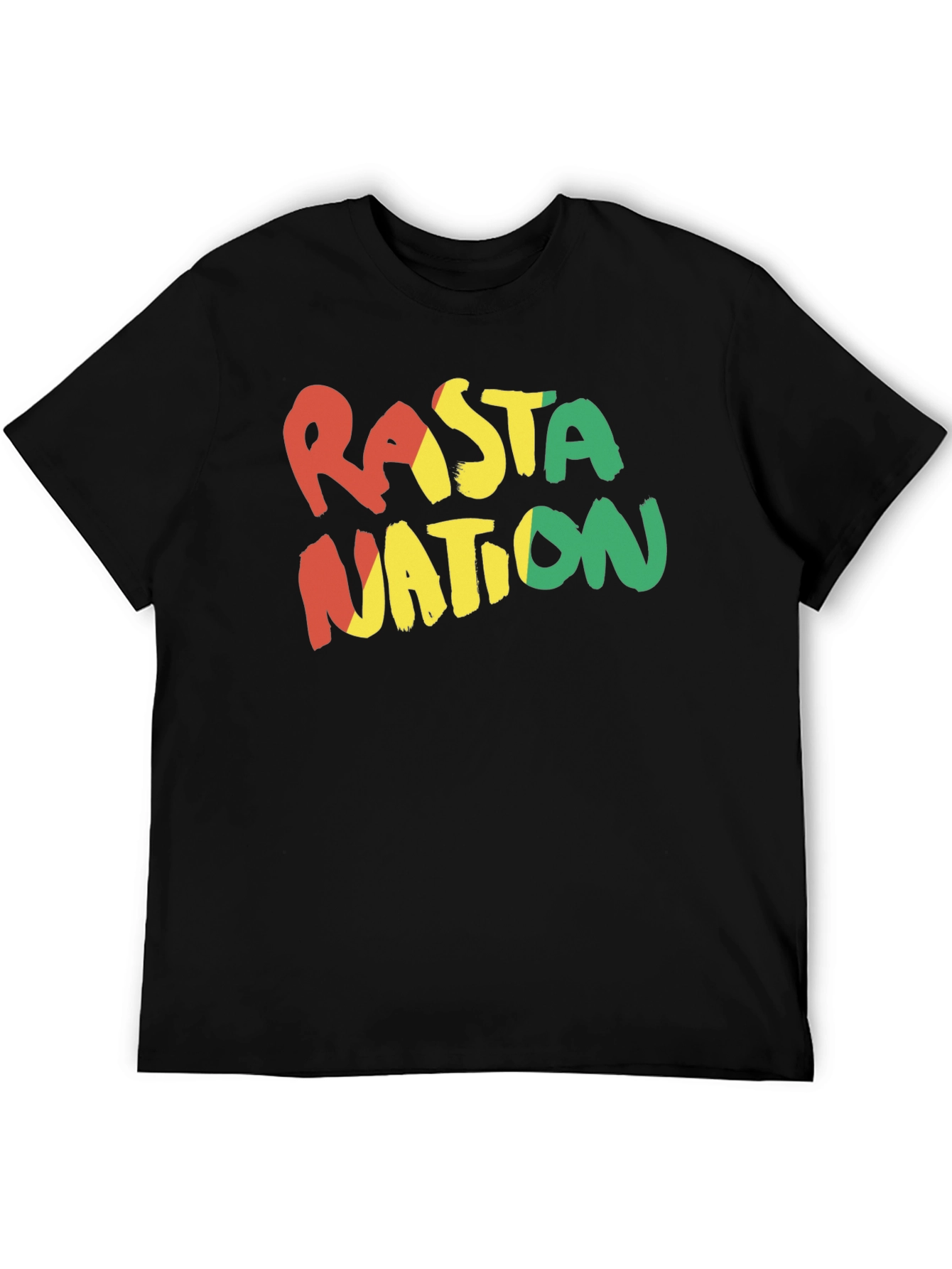 Rasta Nation Black T-Shirt
