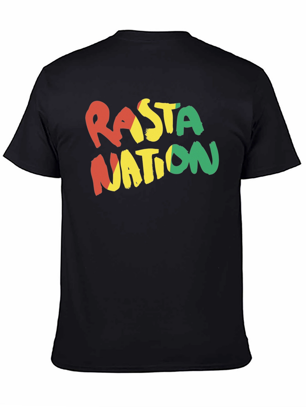 Rasta Nation Black T-Shirt