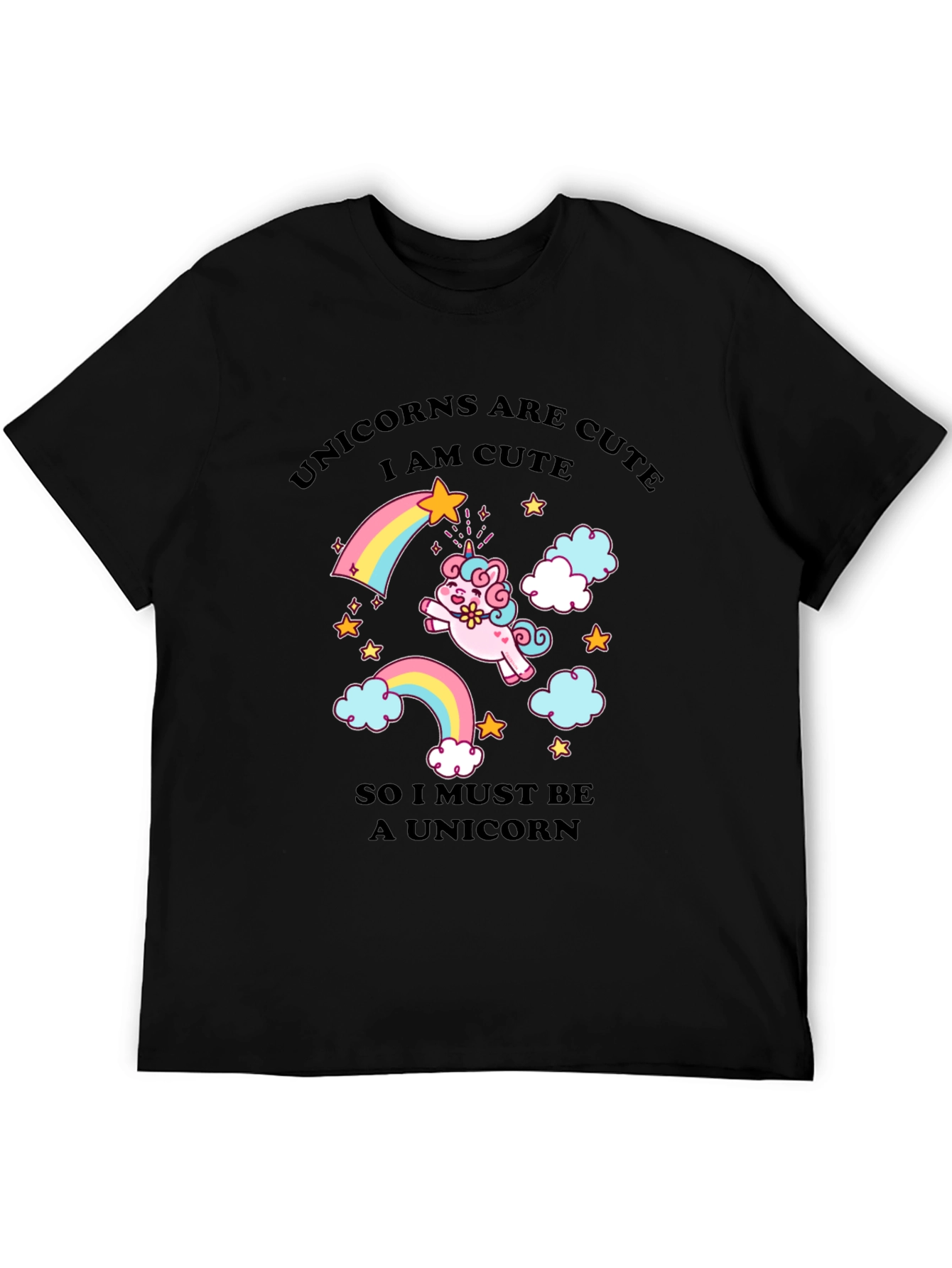 Unicorns Are Cute Graphic T-Shirt