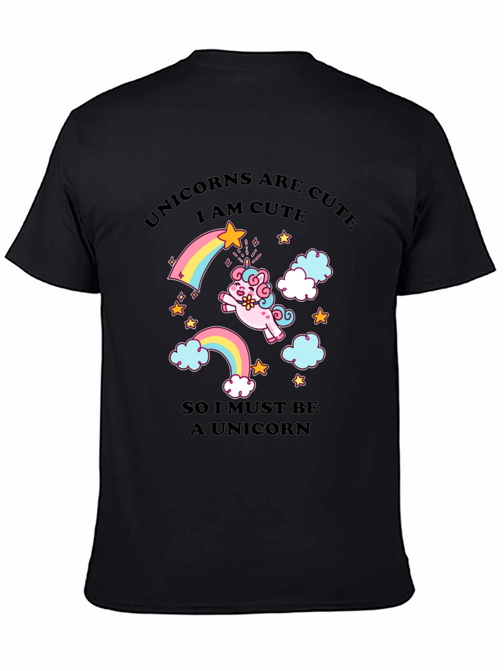 Unicorns Are Cute Graphic T-Shirt