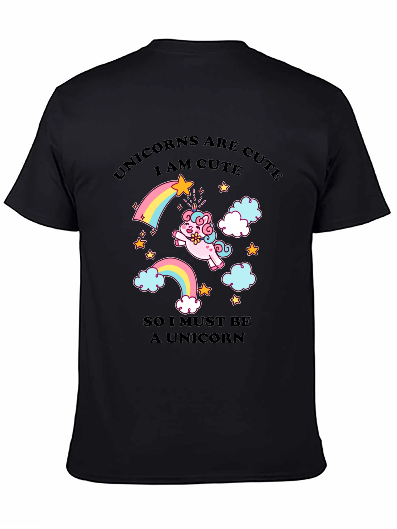 Unicorns Are Cute Graphic T-Shirt