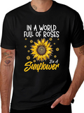 Be A Sunflower Graphic T-Shirt
