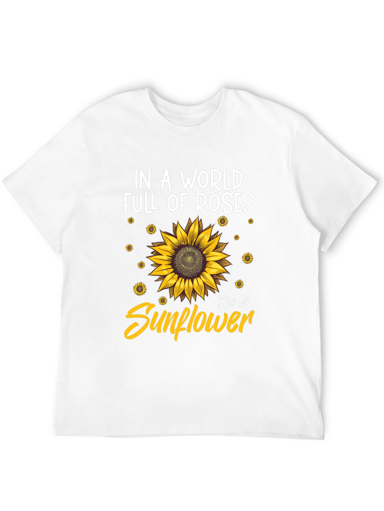 Be A Sunflower Graphic T-Shirt