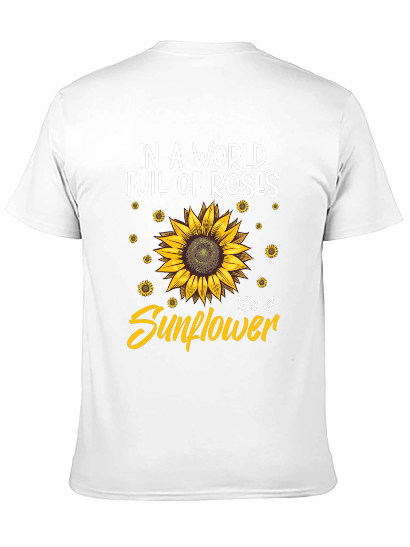 Be A Sunflower Graphic T-Shirt