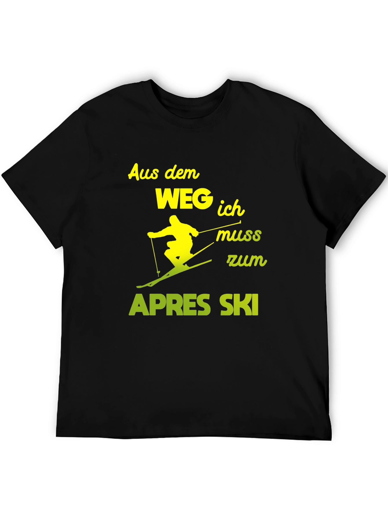 Apres Ski T-Shirt - Skier Must Go!