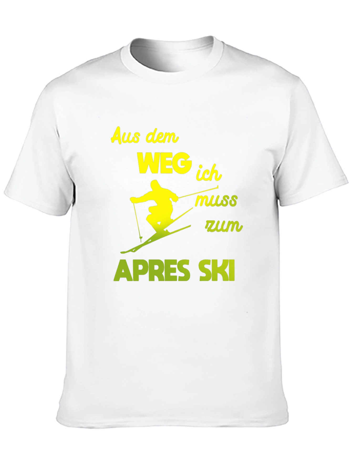 Apres Ski T-Shirt - Skier Must Go!