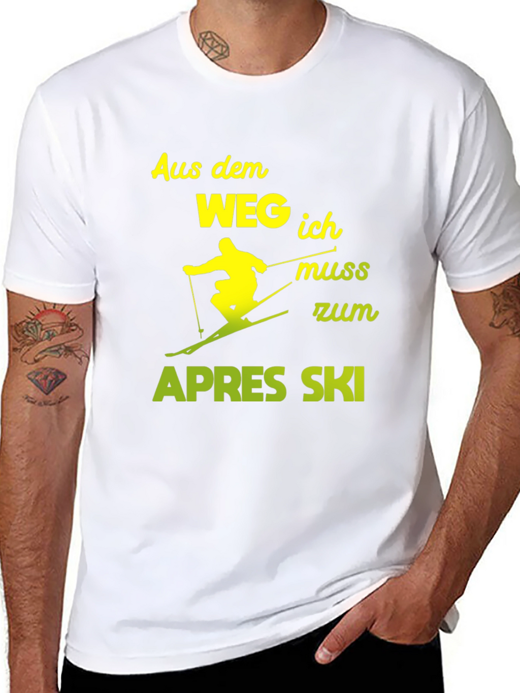 Apres Ski T-Shirt - Skier Must Go!